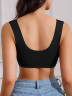 Stijlvolle Lace Front Bh met Goede Ondersteuning