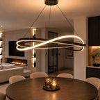 Cluster Pendant Light - Modern LED Bar Chandelier