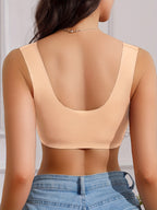 Stijlvolle Lace Front Bh met Goede Ondersteuning