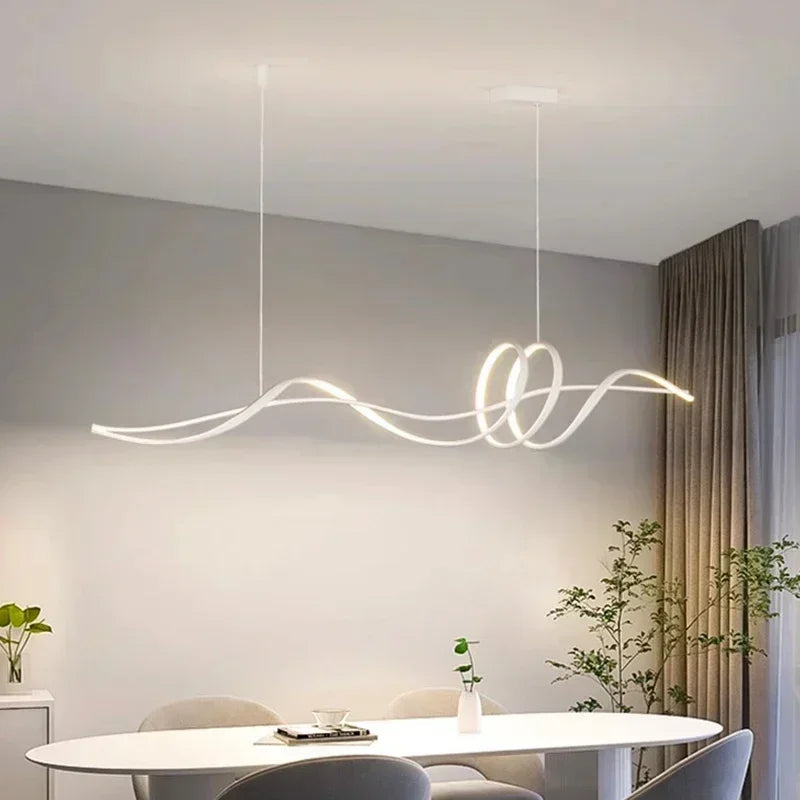Luxury LED Pendant Light – Dining Table Design