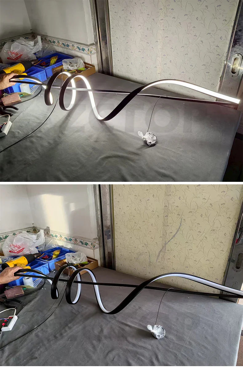 Luxury LED Pendant Light – Dining Table Design