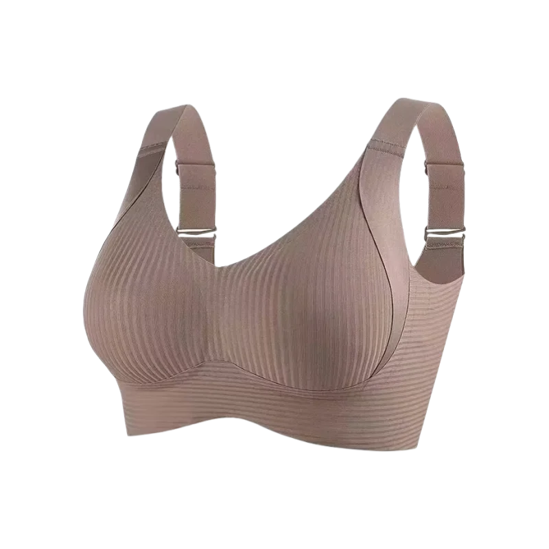 Plus Size Naadloze Draadloze Beha – Comfort & Ondersteuning