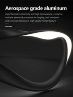 Modern Wavy Ring LED Pendant Light - Circular Designer Chandelier