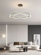 ORBIT Round LED Ring Pendant Light – Luxury Chandelier for Living Room, Bedroom & Dining Room