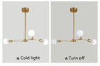 Sputnik Chandelier - Modern Art Deco Molecular Ceiling