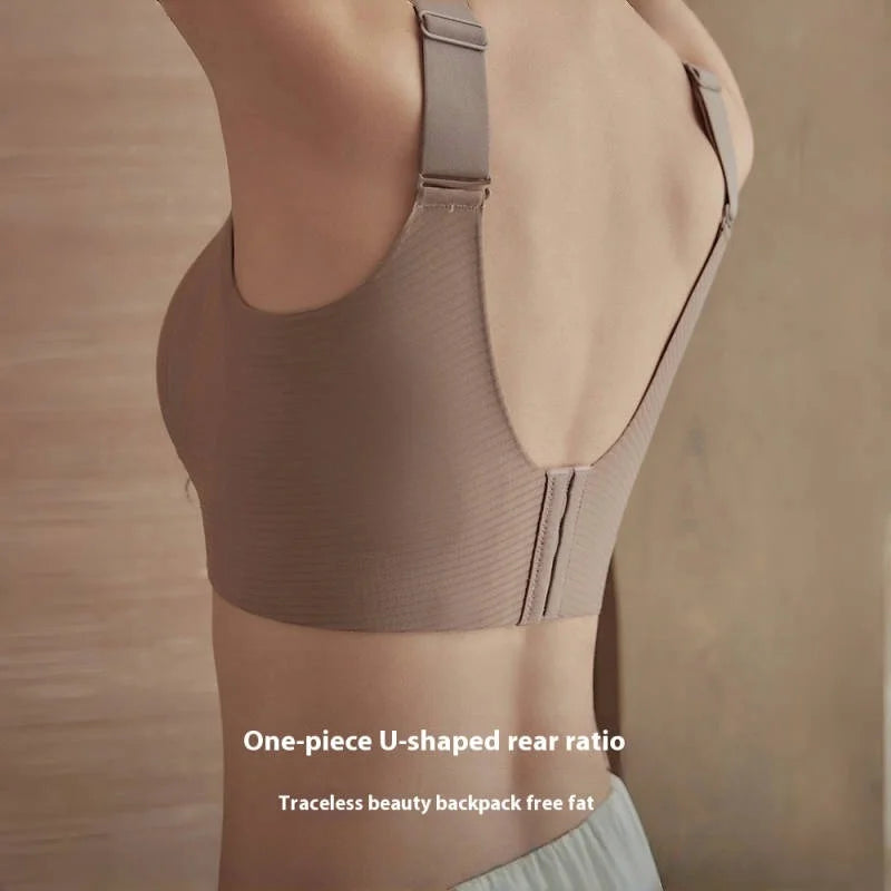Plus Size Naadloze Draadloze Beha – Comfort & Ondersteuning