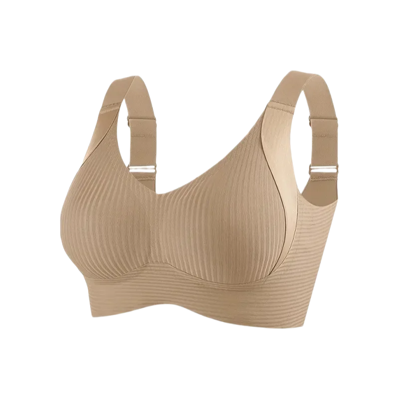 Plus Size Naadloze Draadloze Beha – Comfort & Ondersteuning