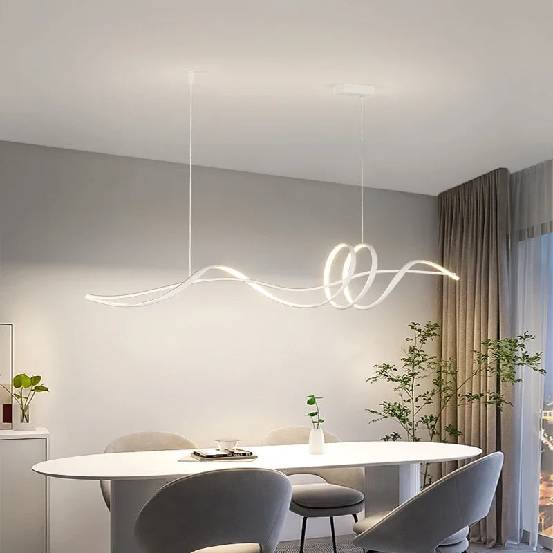 Luxury LED Pendant Light – Dining Table Design