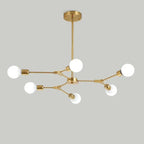 Sputnik Chandelier - Modern Art Deco Molecular Ceiling