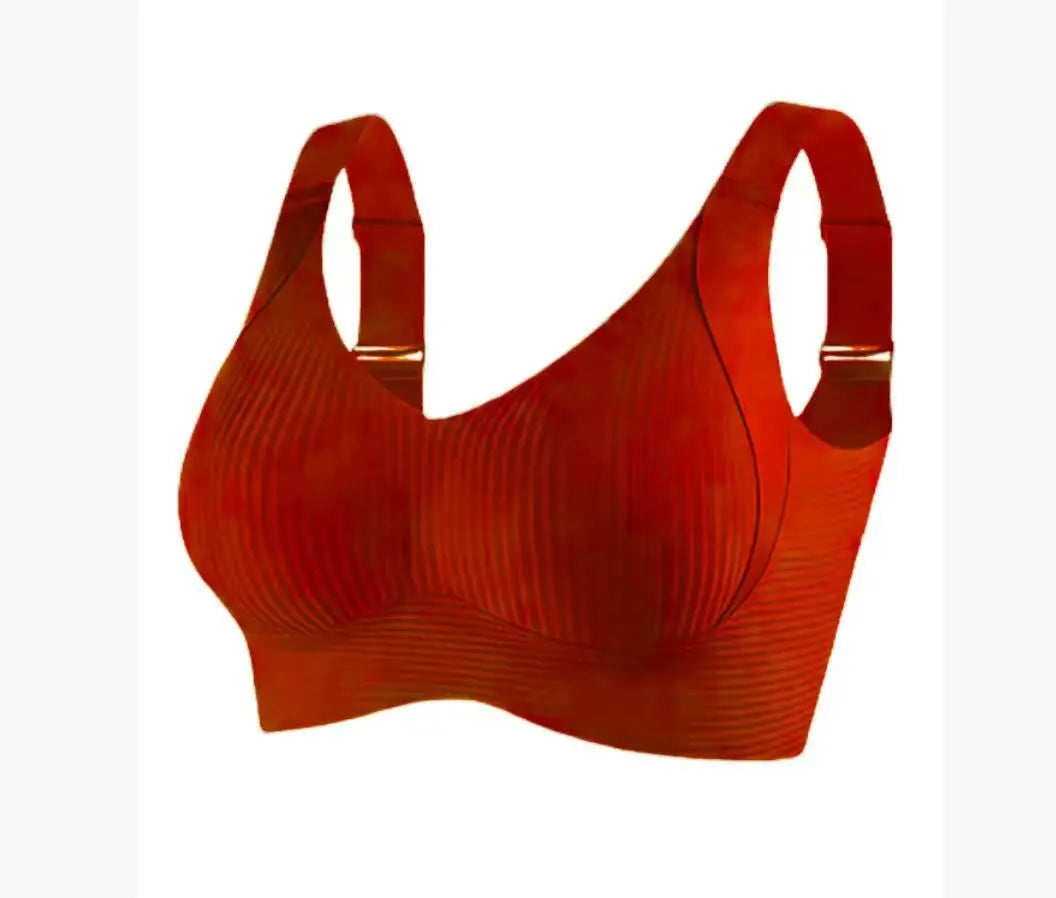 Plus Size Naadloze Draadloze Beha – Comfort & Ondersteuning