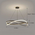 Cluster Pendant Light - Modern LED Bar Chandelier