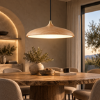 DISC Design Hanglamp Houten afwerking – Moderne LED