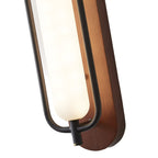 Houten wandlamp met acryl kap – 18W LED