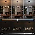 Cluster Pendant Light - Modern LED Bar Chandelier