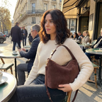 Crossbody Handtas - Imitatiesuède Pillow Schoudertas met Rits