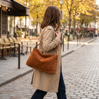 Crossbody Handtas - Imitatiesuède Pillow Schoudertas met Rits