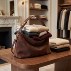 Crossbody Handtas - Imitatiesuède Pillow Schoudertas met Rits