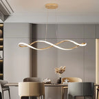 Curled Modern LED Pendant Light new
