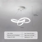 Compact Clover Design LED Ceiling Light